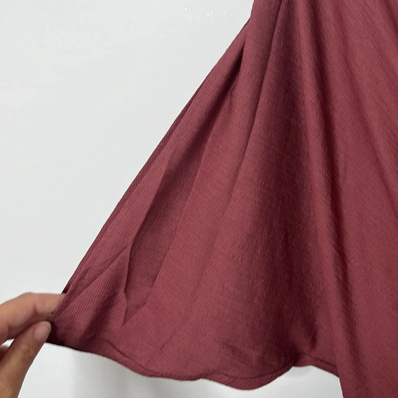 BCBGeneration Juto Kimono Sleeve Mauve Faux Wrap Dress - Picture 4 of 6